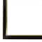 8 Pack: 8.5" x 11" Black & Gold Document Frame with Double Mat by Studio Décor®